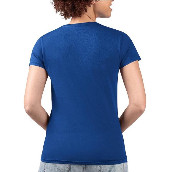 G-III 4HER Women's LA Dodgers Flowers Fitted Design Short Sleeve T-Shirt Size M - Picture 4 of 12